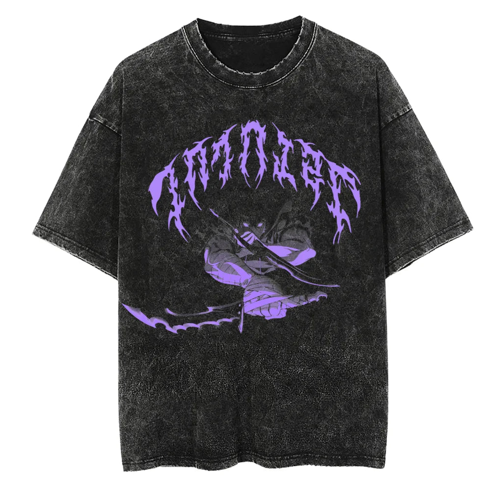 Solo Leveling Hunters Guild Vintage Tee