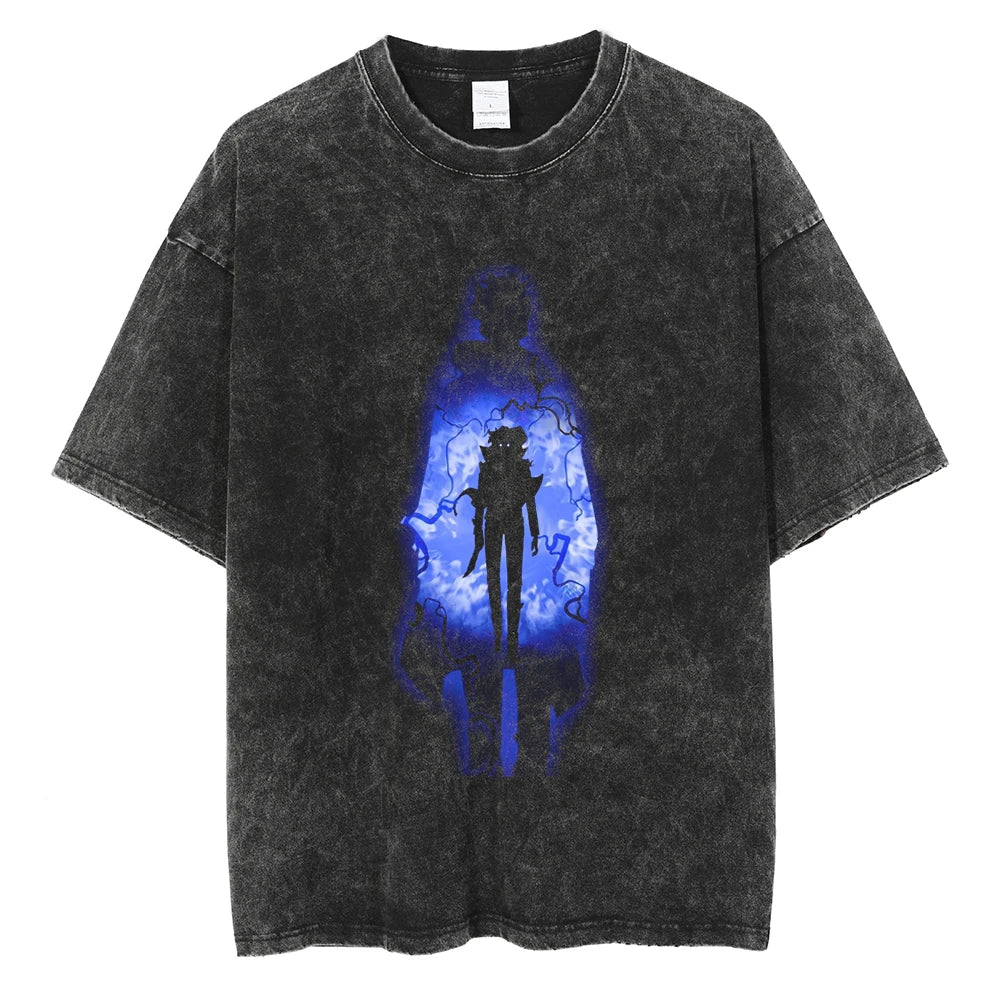 Solo Leveling Sung Jin-Woo Shadows Vintage Tee