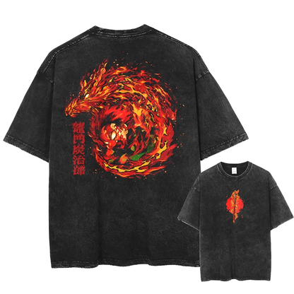 Demon Slayer Tanjiro Kamado Vintage Tee