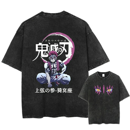 Demon Slayer Akaza Vintage Tee