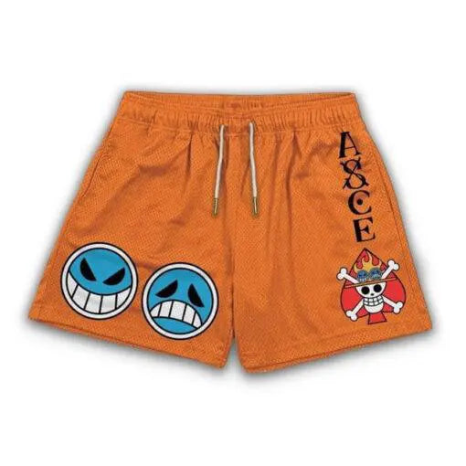 One Piece Ace Shorts