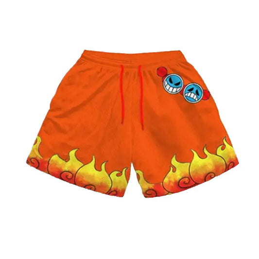 One Piece Ace Shorts 2