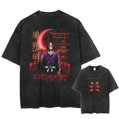 Demon Slayer Kukushibu Vintage Tee