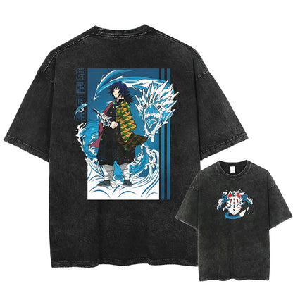 Demon Slayer Giyu Vintage Tee