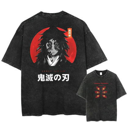 Demon Slayer Kukushibu Vintage Tee